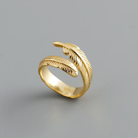 Bague Plume