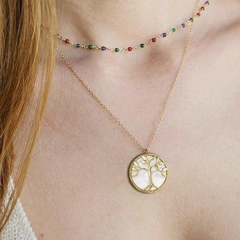 Collier d'arbre de vie