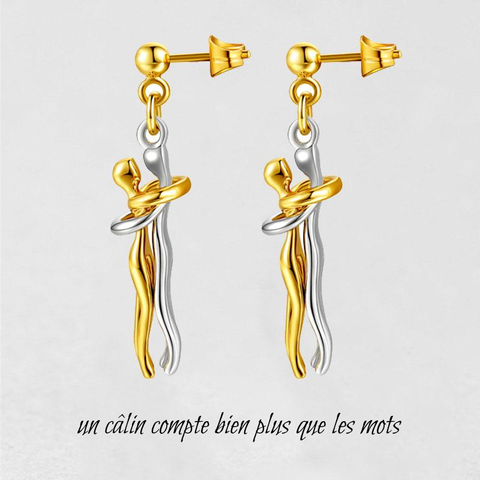 Boucles d'oreilles câlin