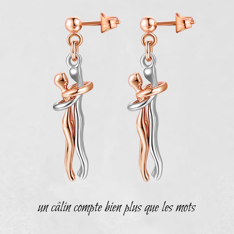 Boucles d'oreilles câlin