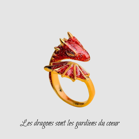 Bague Dragon étoilé