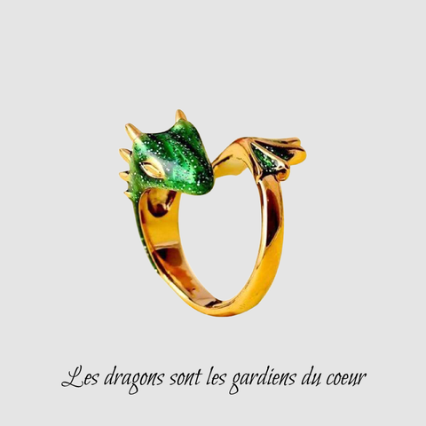 Bague Dragon étoilé