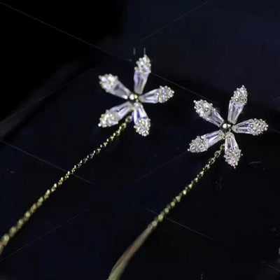 Boucles d'oreilles Etoile d'argent